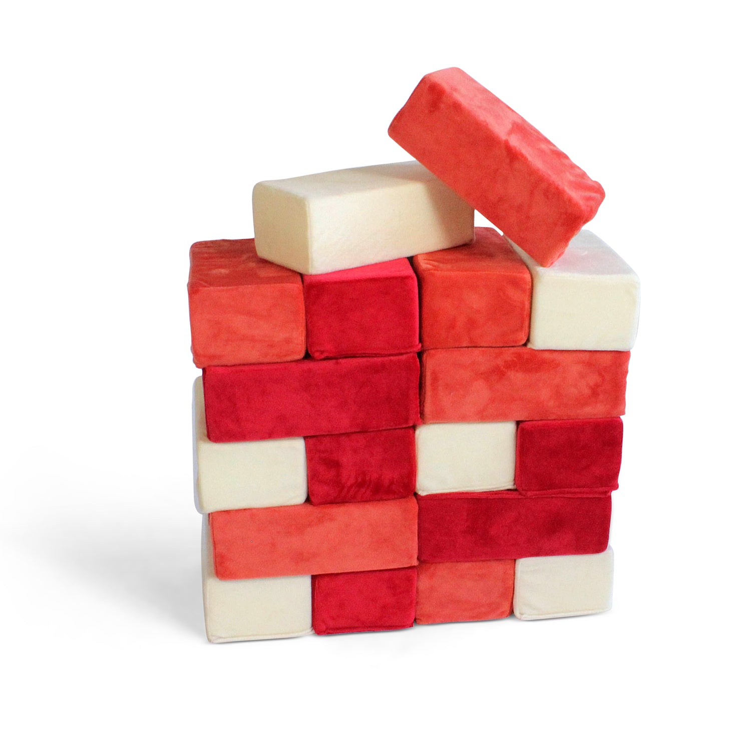 Plush Blocks Sets - Premium Building Blocks in Attractive Color Packs