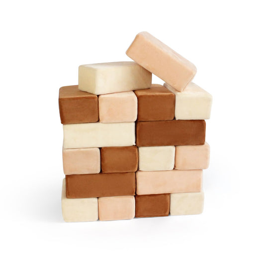 Plush Blocks Sets - Premium Building Blocks in Attractive Color Packs